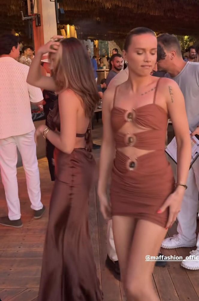 Julia Wieniawa i Maffashion na Mykonos w Grecji