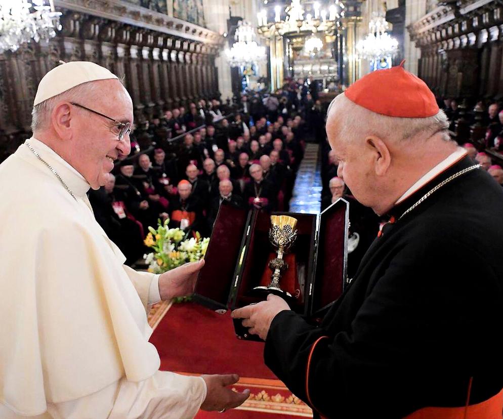 Papież Franciszek w Katedrze Wawelskiej
