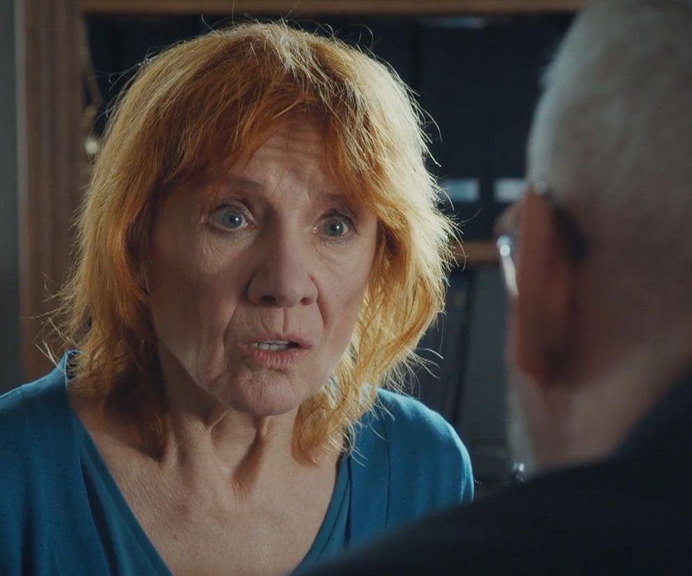 M jak miłość, odcinek 1868: Pani Ola (Ewa Kolasińska), Werner (Jacek Kopczyński)