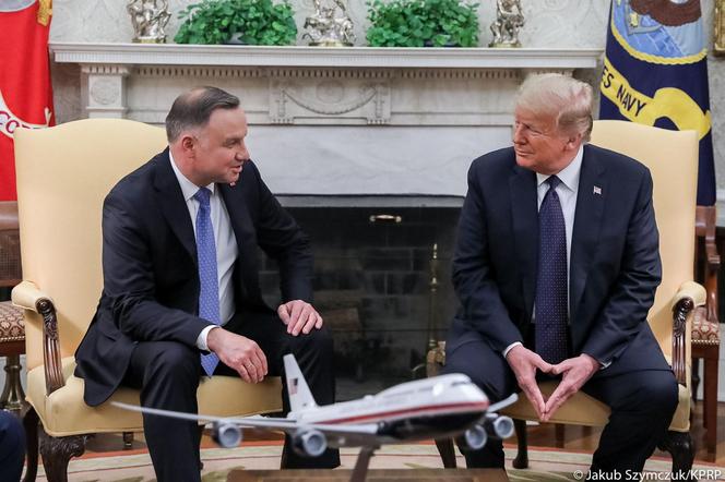 Andrzej Duda, Donald Trump