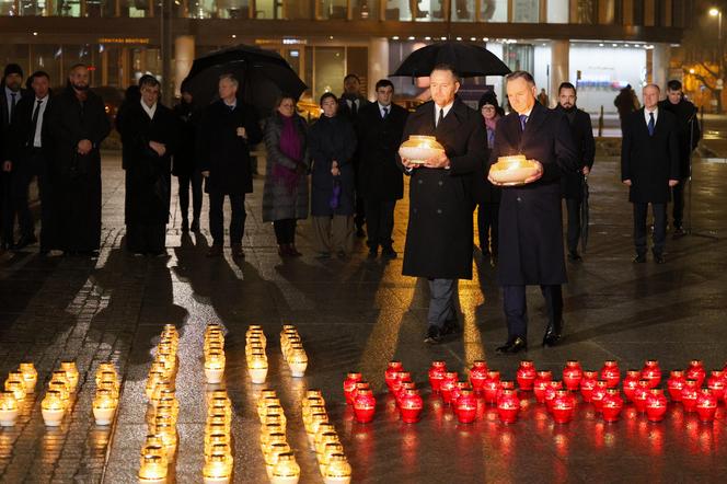 Prezydent oddał hołd ofiarom stanu wojennego. Wspominał górników i Popiełuszkę