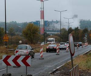 Drogowy armagedon także w Sosnowcu. Ulica Piotrkowska została zwęzona do jednego pasa