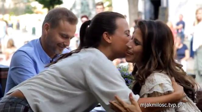 M jak miłość, Anka (Weronika Rosati), Andrzej Budzyński (Krystian Wieczorek), Magda (Anna Mucha)