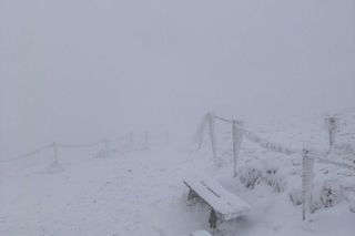 Zima zapanowała w Bieszczadach