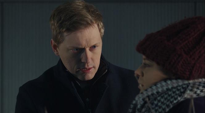 	M jak miłość, odc. 1725: Iza (Adriana Kalska), Radek (Philippe Tłokiński) 