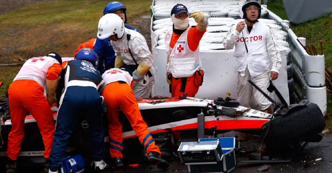 Jules Bianchi wypadek