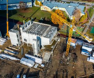 Budowa Kulturoteki w Wesołej w Warszawie