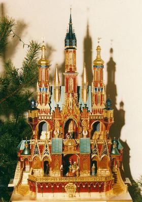 Dekoracje na święta Bożego Narodzenia: szopka krakowska