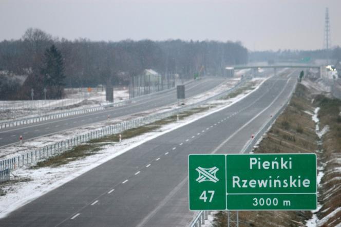 Droga ekspresowa S7 pomiędzy Płońskiem a Mławą