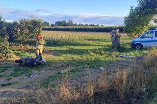 Tragiczny wypadek w Sośniczanach. Nie żyje ks. Stanisław Chmielewski, proboszcz z Sandomierza