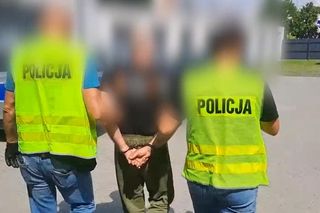 Ruszył z szablą na policjantów! Miał też granaty