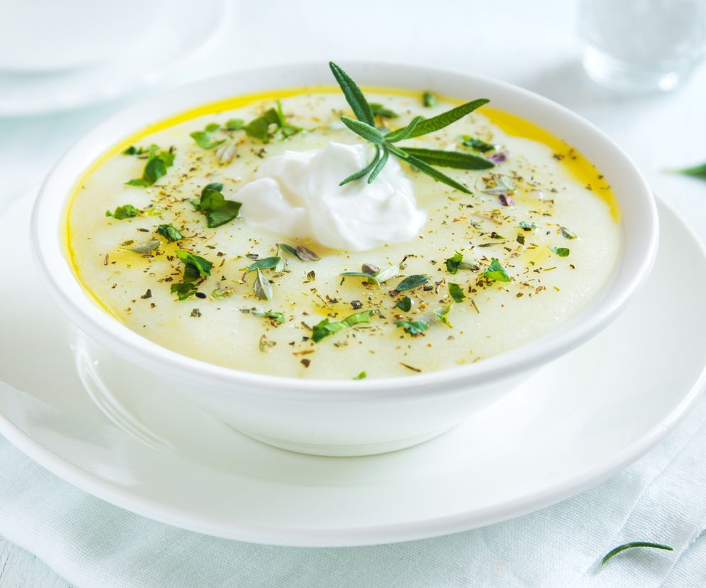 Krem z kalafiora z bitą śmietaną według Magdy Gessler