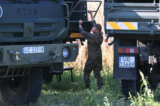 Poszukiwania rosyjskiego obiektu powietrznego w gminie Tyszowce