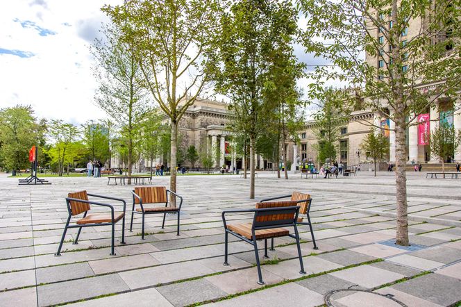 Plac Centralny Warszawa, sierpień 2025