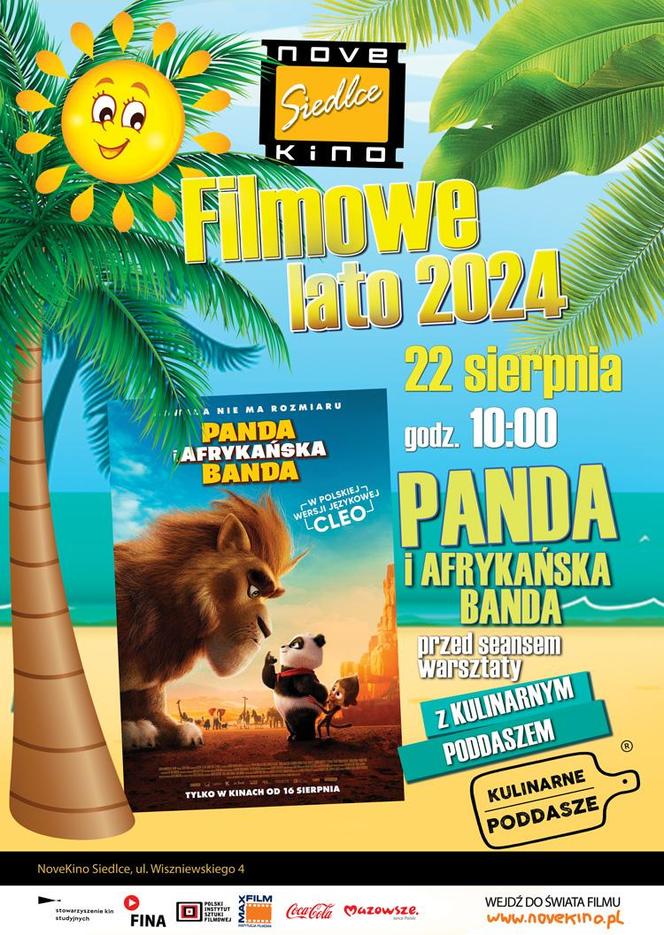 „Filmowe Lato smakuje magicznie” w Novekino Siedlce