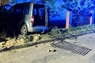 Wjechał w budynek w pobliżu szkoły, grożą mu nawet 3 lata w więzieniu