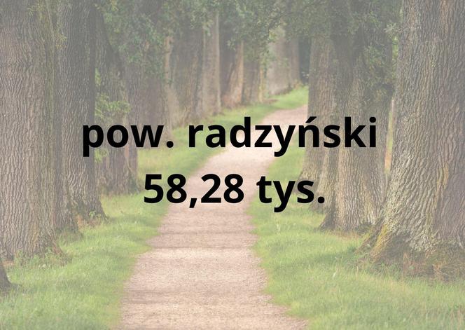 Te powiaty w woj. lubelskim są najmniej zaludnione. Gdzie mieszka najmniej osób? Sprawdź!