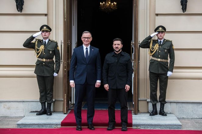 Wołodymyr Zełenski odznaczył Andrzeja Dudę Orderem Wolności. „Za wybitne zasługi”