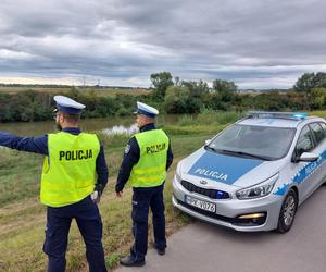 Podkarpaccy policjanci monitorują rzeki w regionie