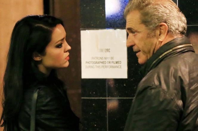 Mel Gibson z przyjaciółką w Sydney