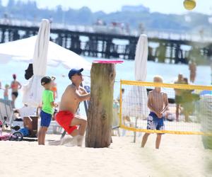 Marcin Moreczk jak  Adonis w Sopocie