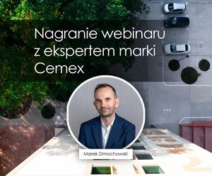 Nawierzchnie wodoprzepuszczalne i dekoracyjne - webinar z ekspertem Cemex