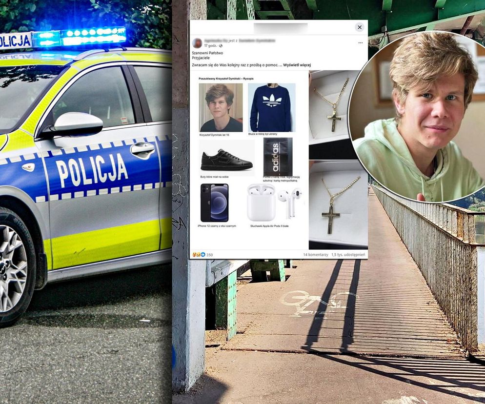 Poszukiwania Krzysztofa Dymińskiego. Jego mama opublikowała pilny apel