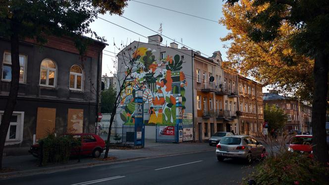 Nowy mural w Lublinie! Lubartowska robi się kolorowa [ZDJĘCIA]