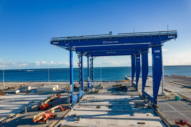 Tak wygląda, będący jeszcze w budowie, Terminal T3 Baltic Hub