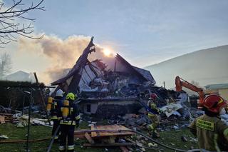 Wybuch gazu w Ustroniu. Strażacy wyciągali spod gruzów ciało przyjaciela