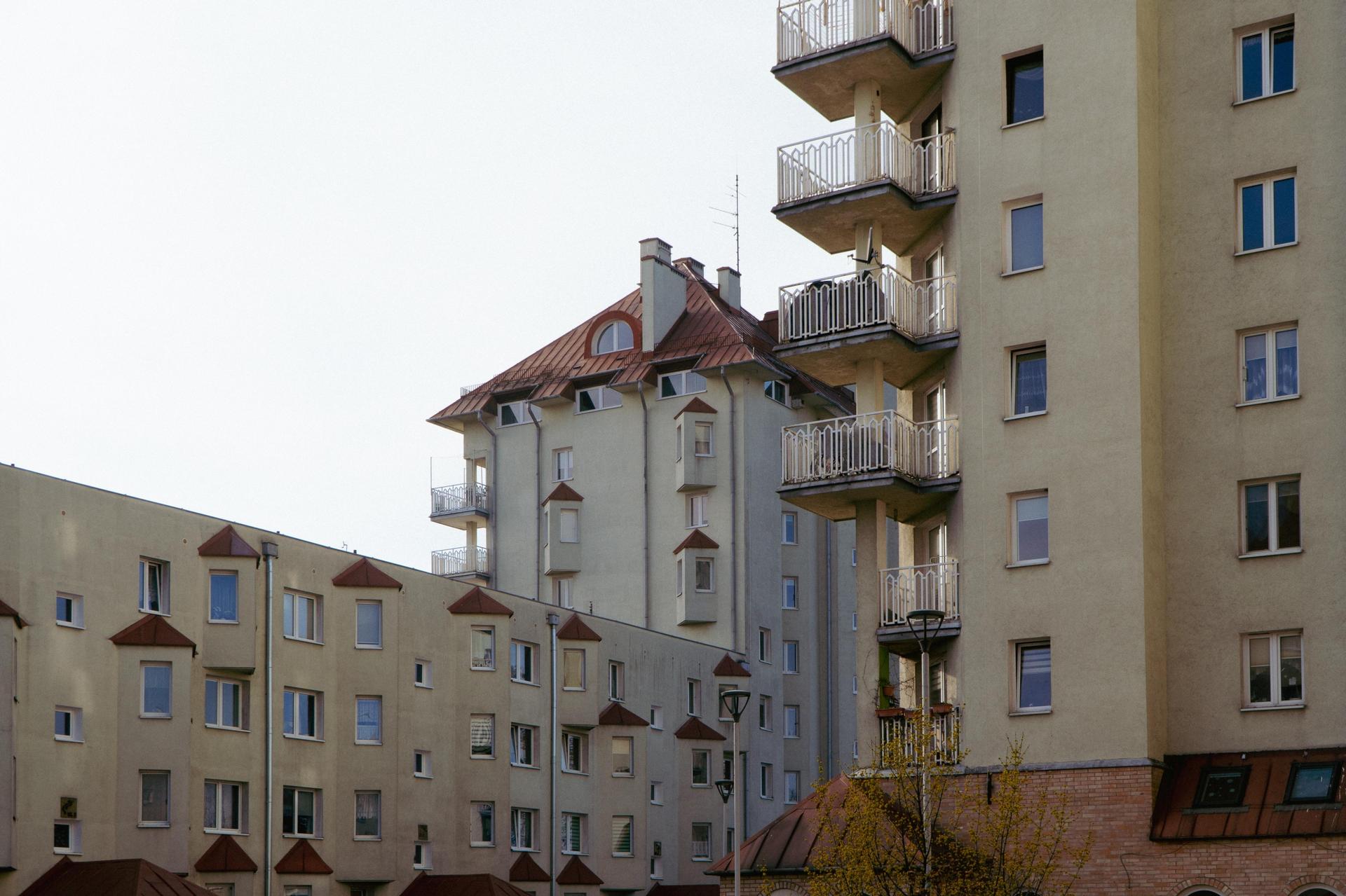Blok-zamek w Krakowie - zdjęcia. Zobacz Wawel z wielkiej płyty