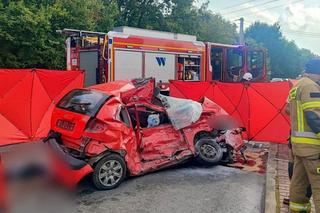 Kolejny śmiertelny wypadek w Śląskiem. Nie żyje kierowca hyundaia