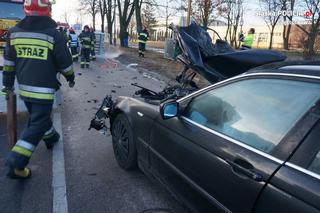 Doszło do rozszczelnienia zbiornika z ciekłym azotem