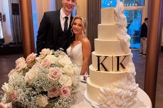 Kamil Semeniuk z żoną Katarzyną