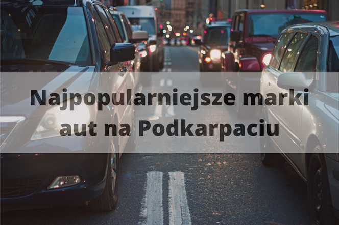 Najpopularniejsze marki samochodów na Podkarpaci