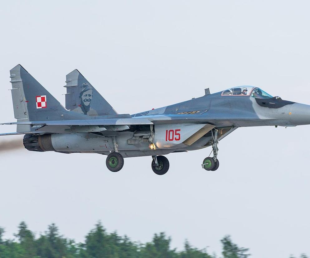 MiG-29 w barwach Polskich Sił Powietrznych