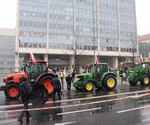 Protest rolników w Poznaniu 