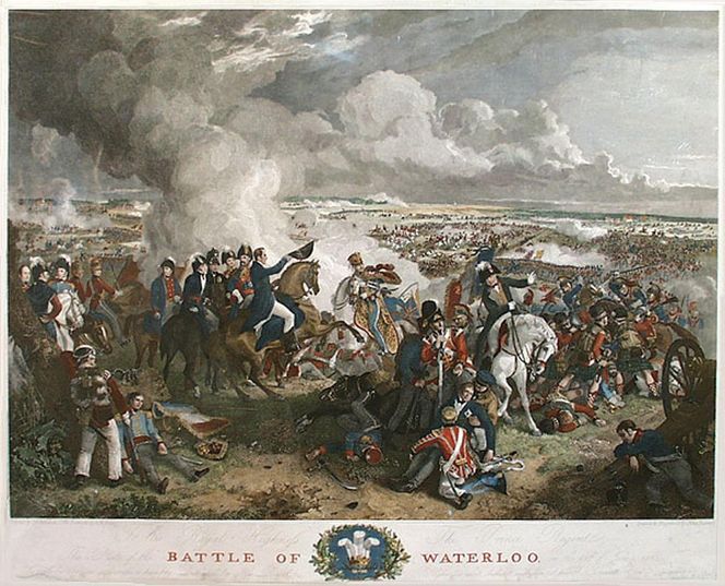 Bitwa pod Waterloo. Belgia. 18 czerwca 1815