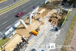 Budowa kładki na ul. Struga