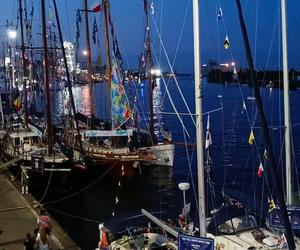 Nocne oblicze finału The Tall Ships Races 2024 w Szczecinie