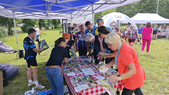 Piknik rowerowy w Złocieńcu