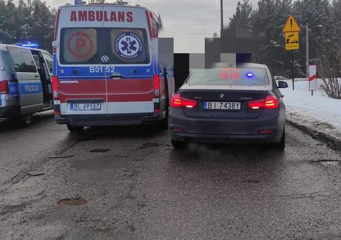 Koszarówka. Wypadek na przejeździe kolejowym 3.02.2021