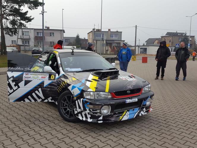 Ostra jazda na Rajdzie Andrzejkowym w Lesznie