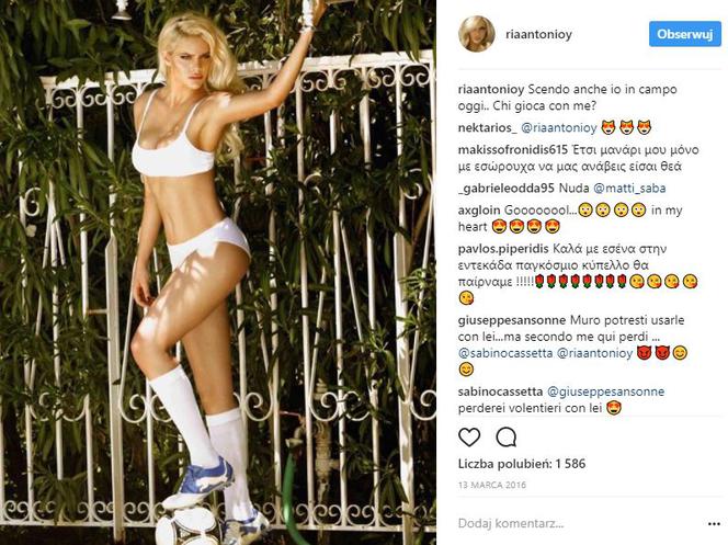 Ria Antoniou, była dziewczyna Cristiano Ronaldo