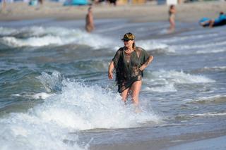 Seksbomba na plaży