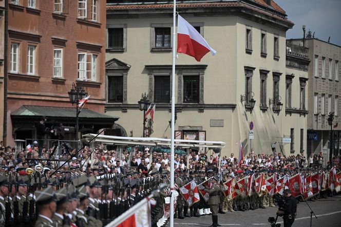 Uroczystości na pl. Zamkowym w Warszawie (3.05.2025)