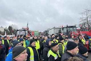 Protest rolników w Koszalinie
