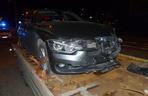 Suwałki. Nieoznakowany policyjny radiowóz BMW zderzył się z toyotą. To już druga kolizja tego auta [ZDJĘCIA]