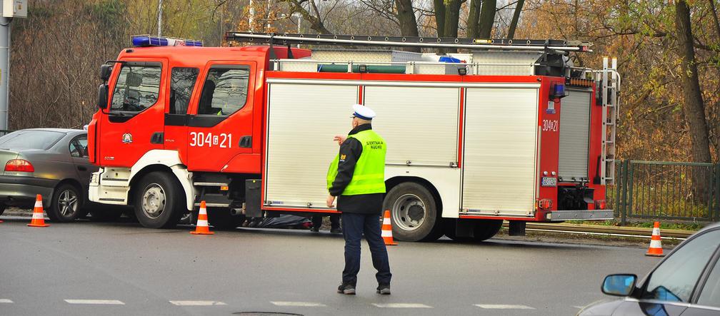 Śmiertelny wypadek w Nowym Porcie.