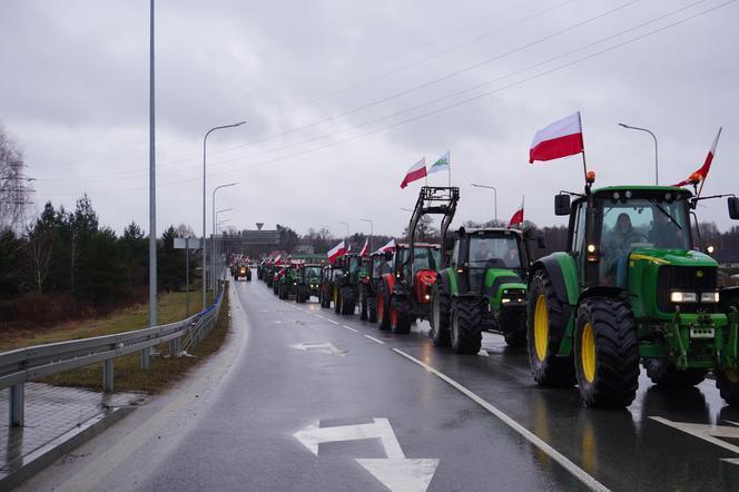 Ogólnopolski protest rolników 20 marca w Podlaskiem. W tych miejscach będą blokady dróg [MAPA]
